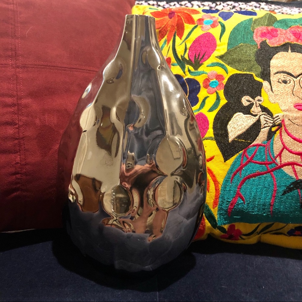 Silver vase